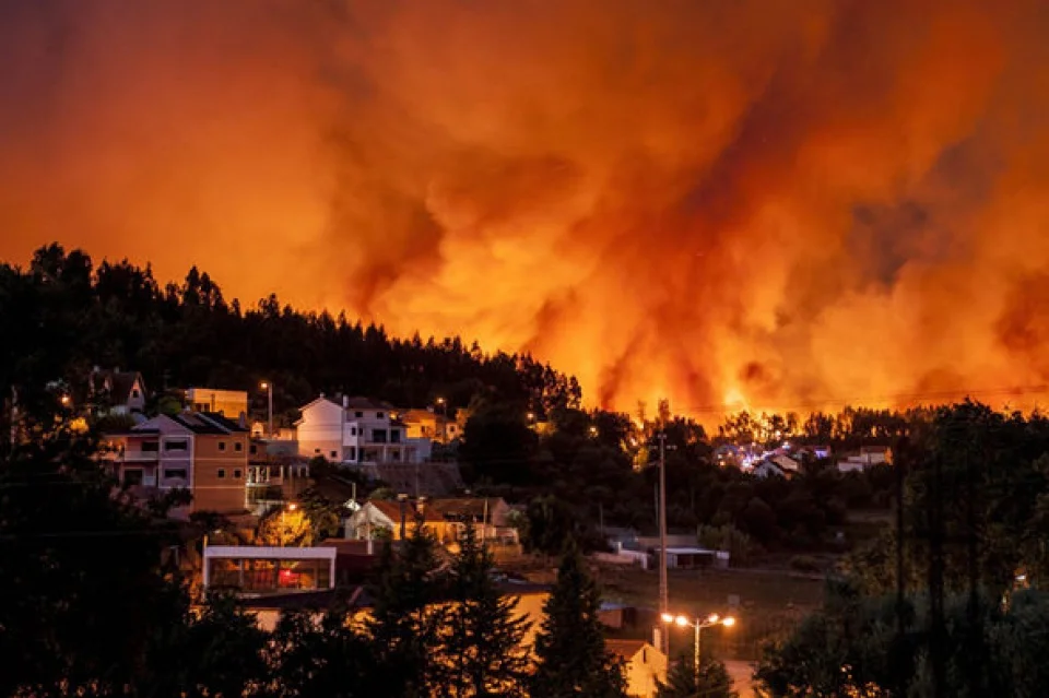 Bồ Đào Nha cảnh giác cháy rừng do nắng nóng