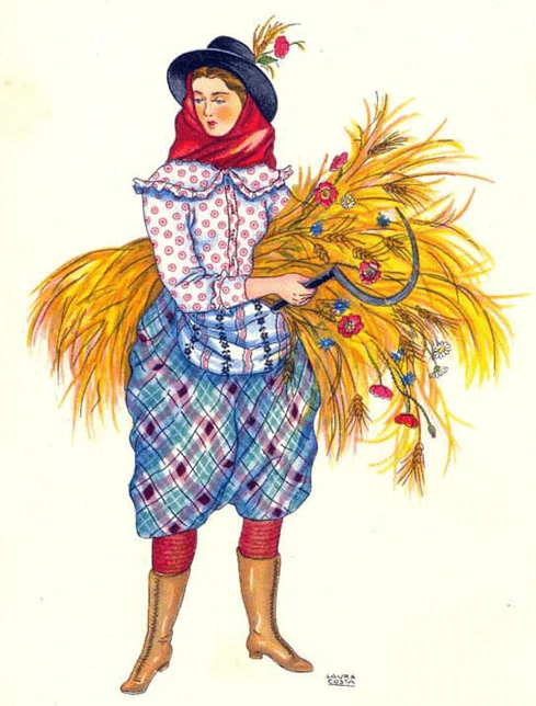 trang phục truyền thống bồ đào nha-Vùng Alentejo (Nam Bồ Đào Nha)