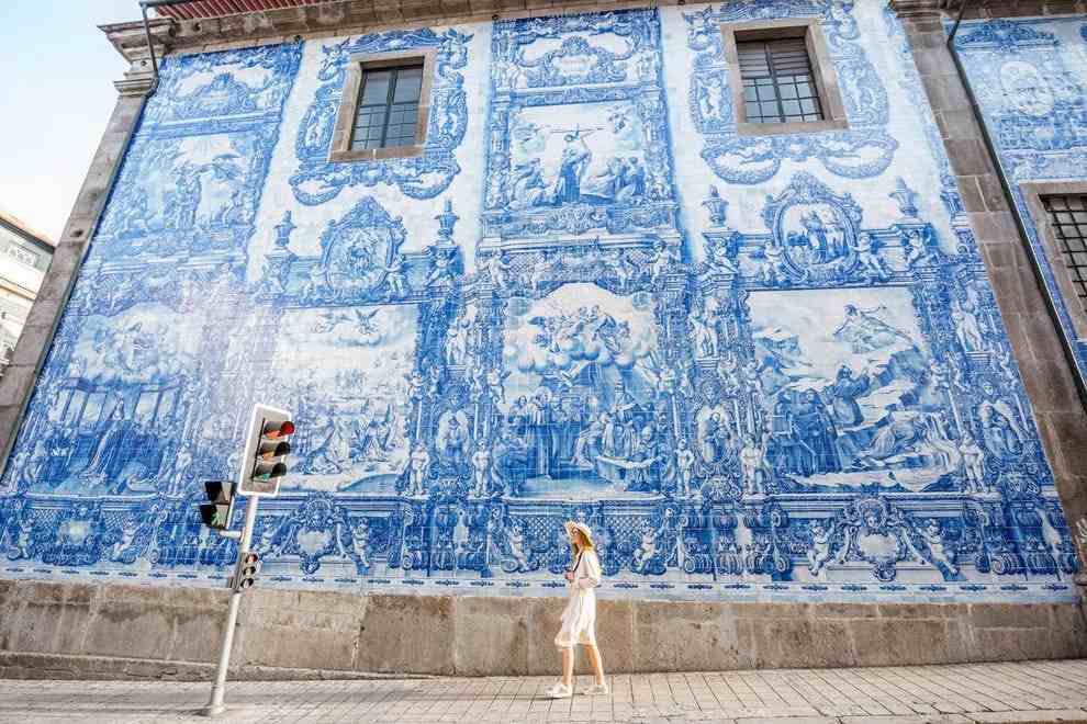 tường gạch azulejo